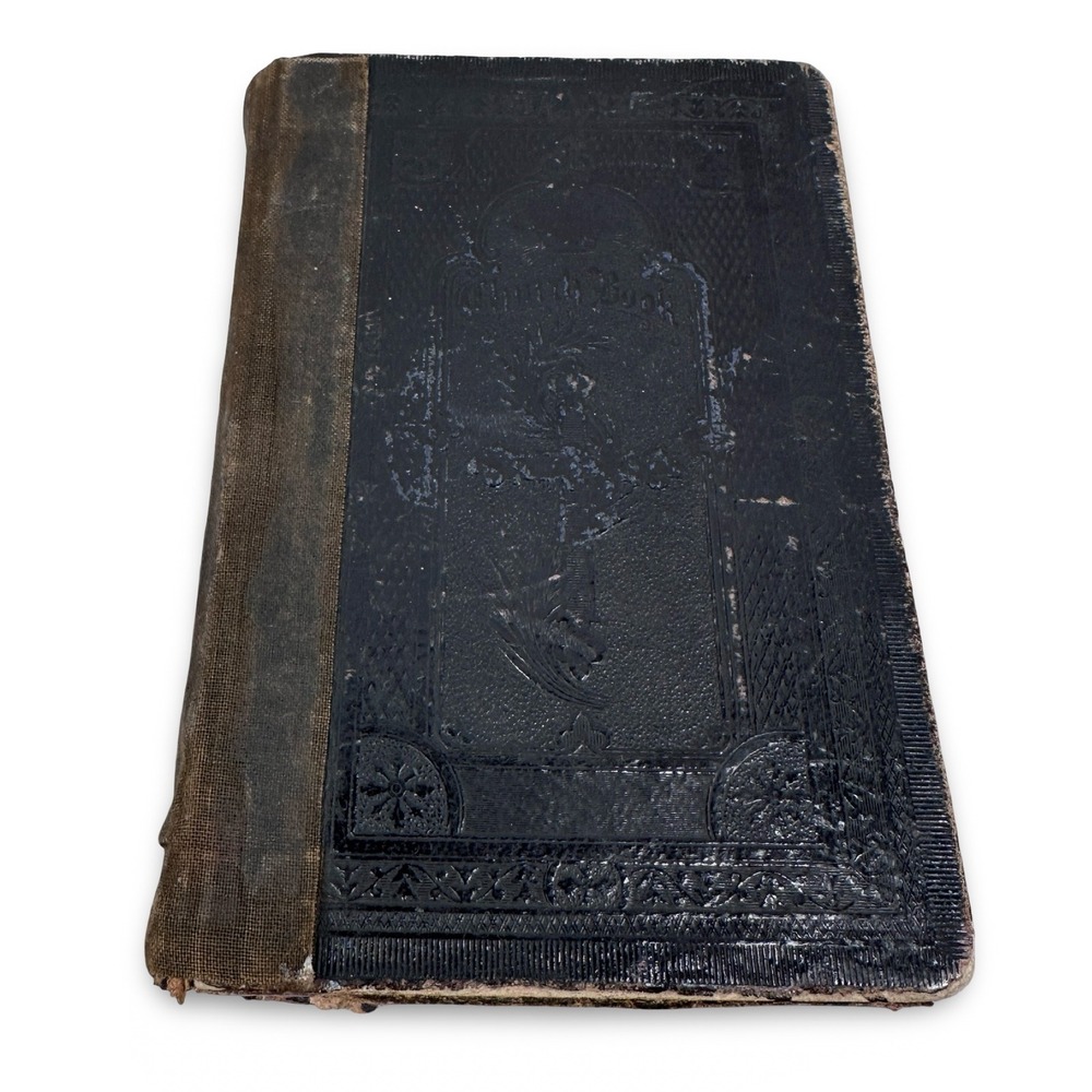 1892 Evangelical Lutheran Church Book Philadelphia General Council Antique Black